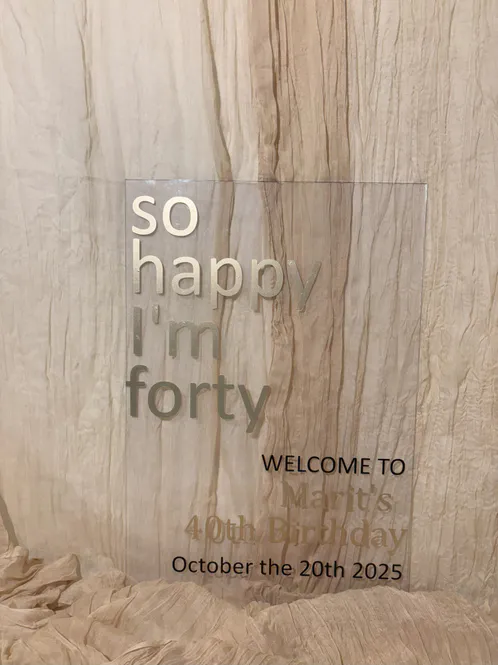 Hovedbilde So happy I'm Forty 